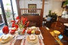 Japanese style apartment for rent in Hoan Kiem District 